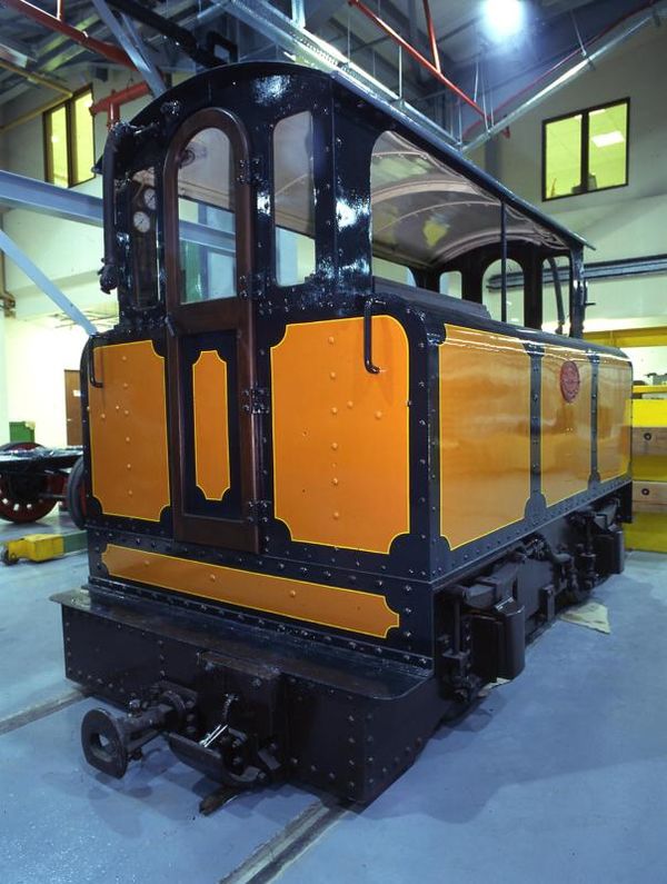City & South London Railway Electric Locomotive No. 13, Constructed by Mather & Platt in 1890