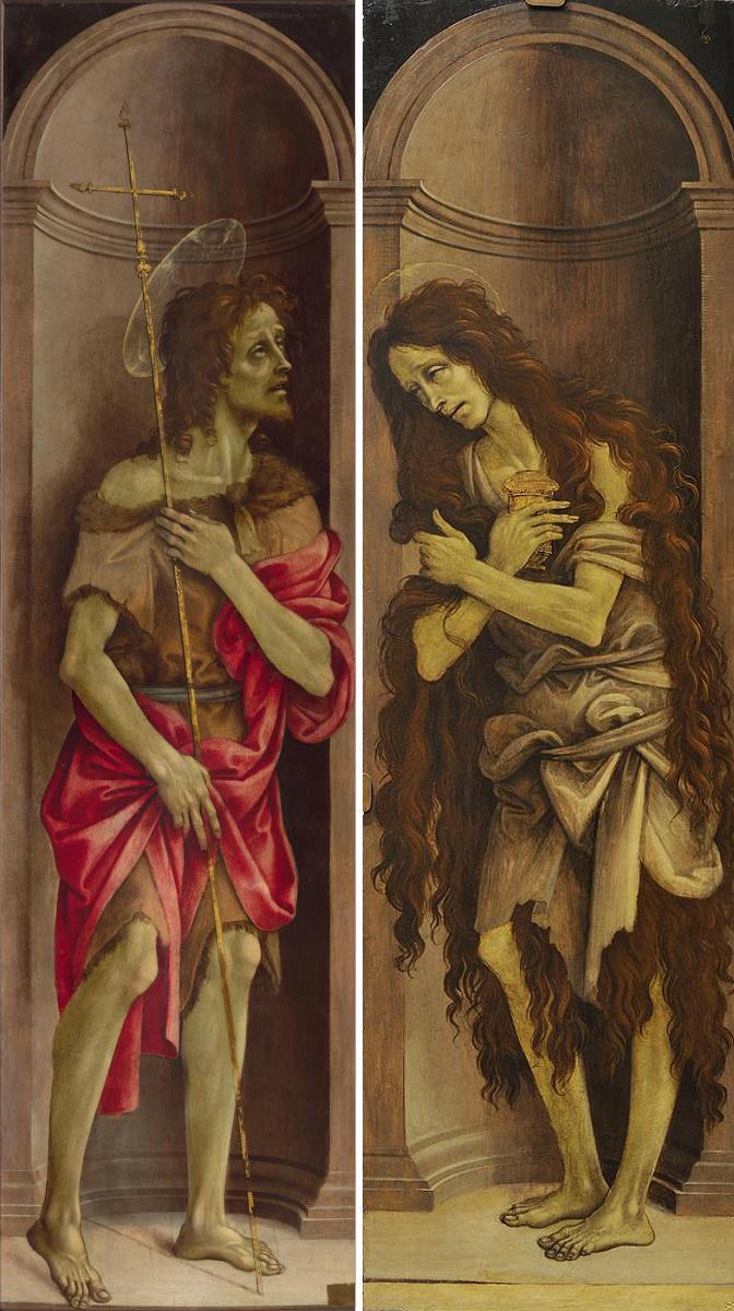 Saint Mary Magdalene; Saint John the Baptist