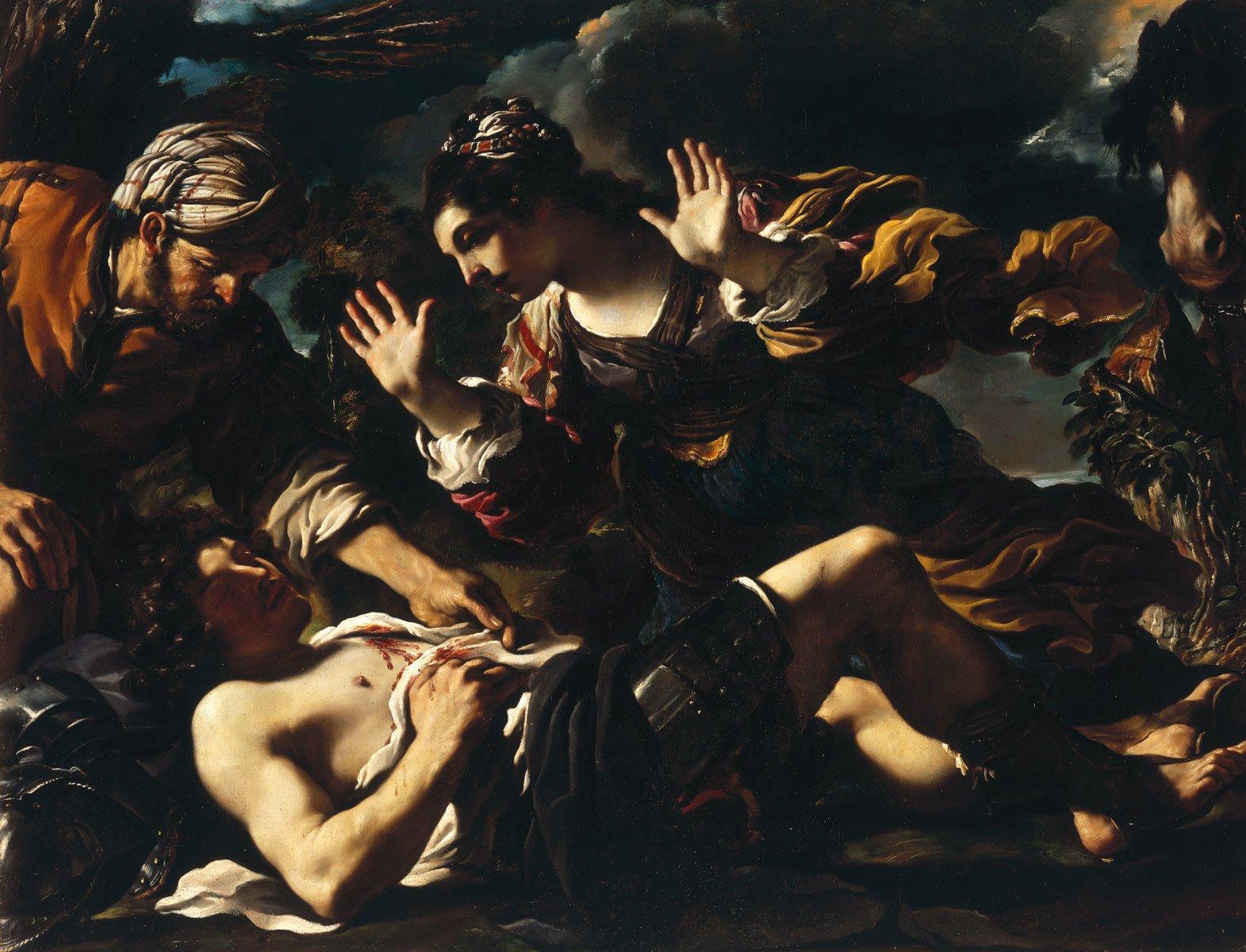 Erminia Finds the Wounded Tancredi