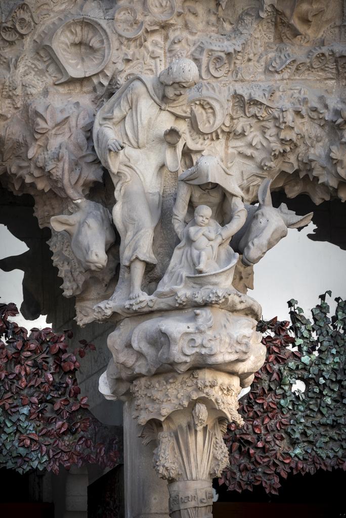 Nativity Façade: Sculptures