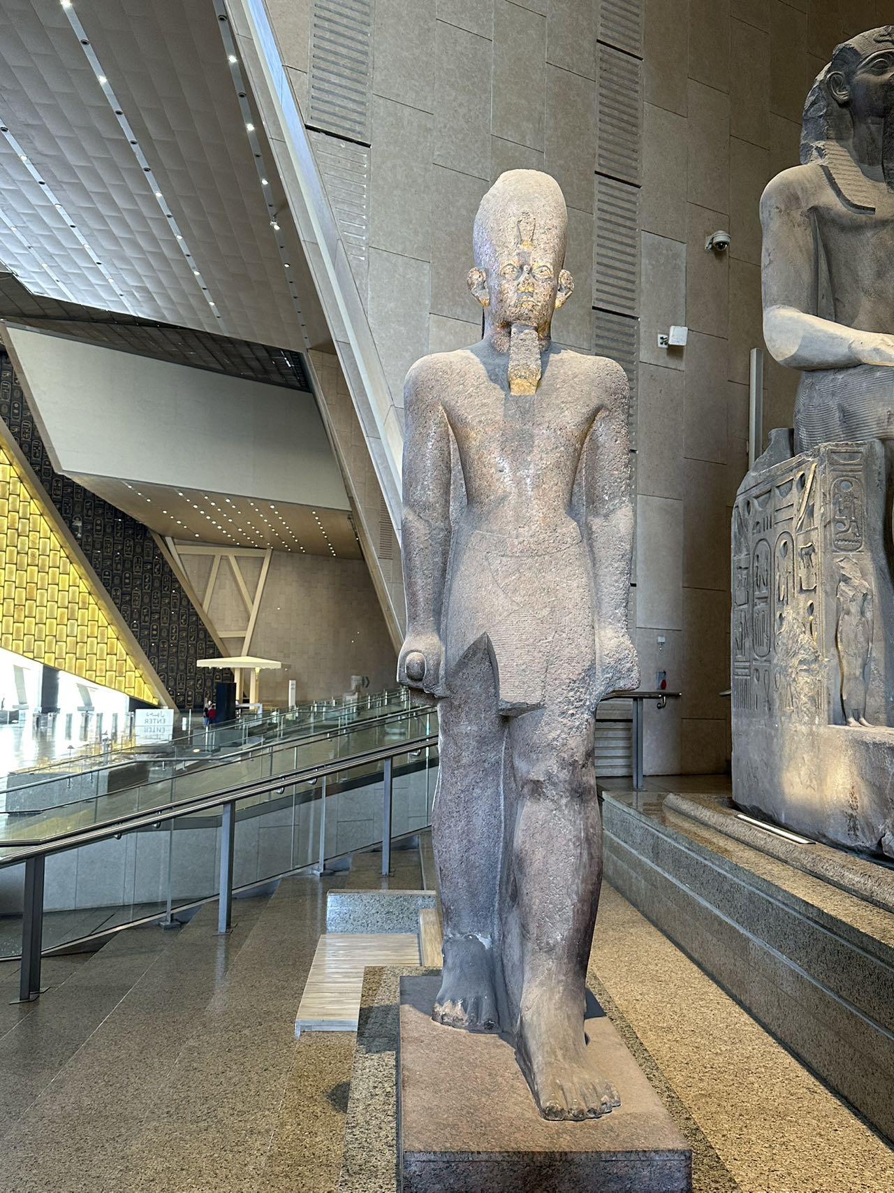 Senusret Statues