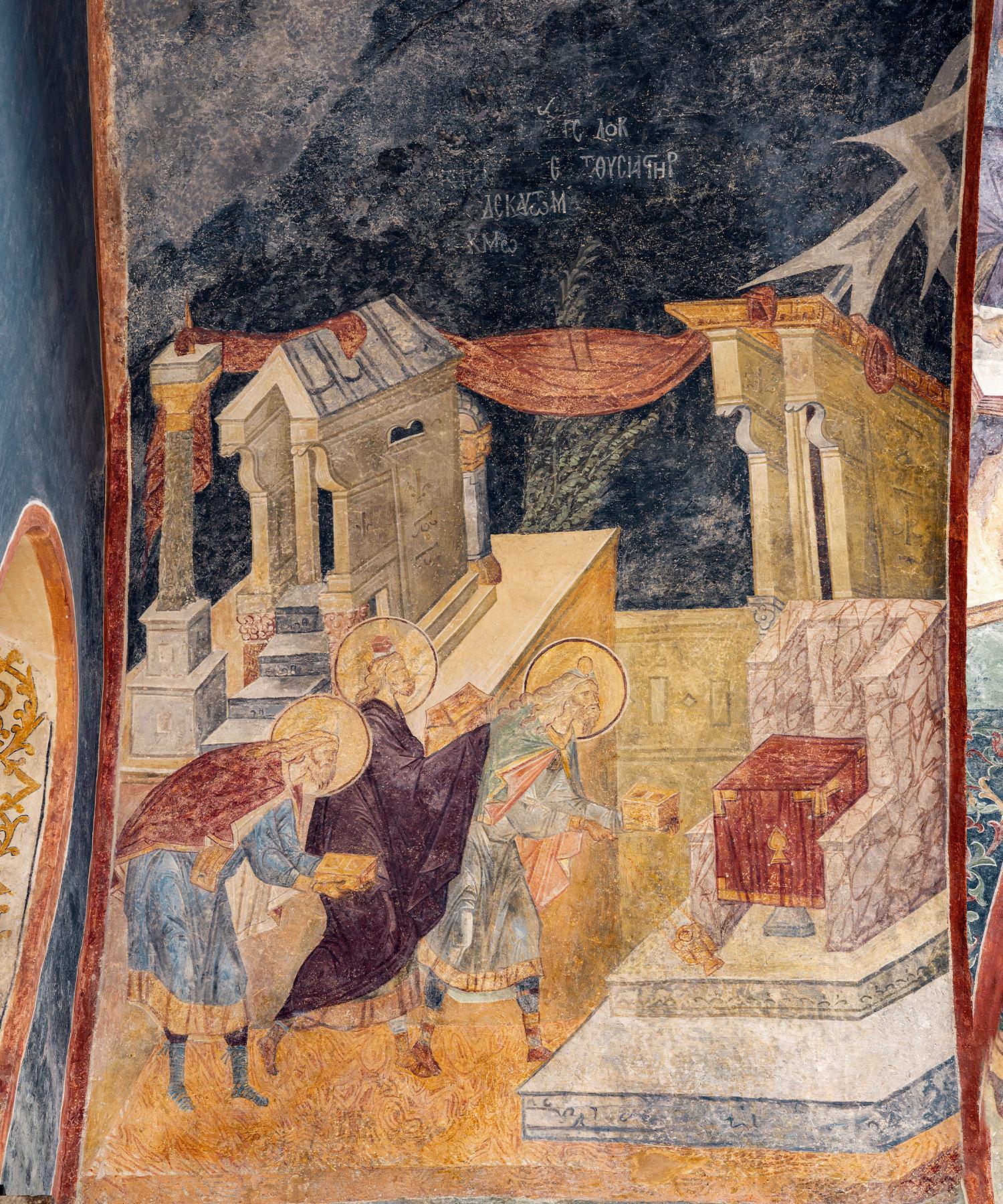 Aaron and His Sons Before the Altar