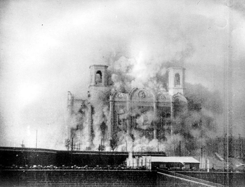 The Demolition of the Christ the Savior Cathedral