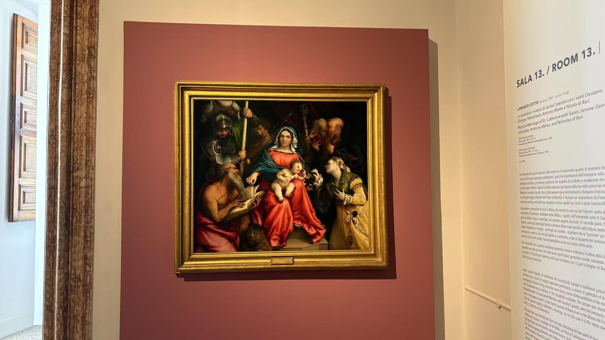 The Mystic Marriage of Saint Catherine