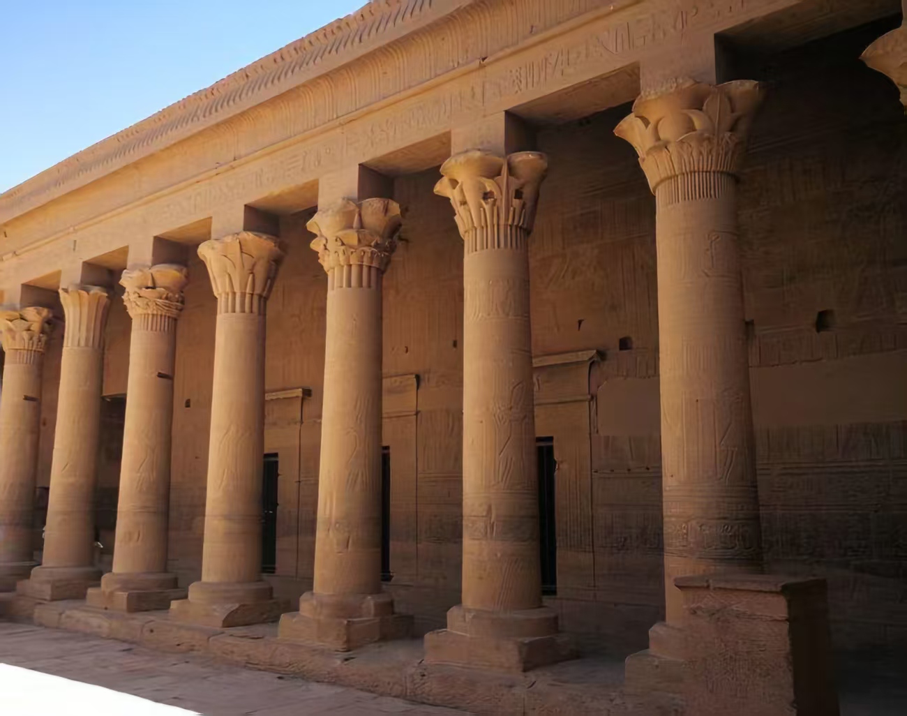 Inner Courtyard Colonnade
