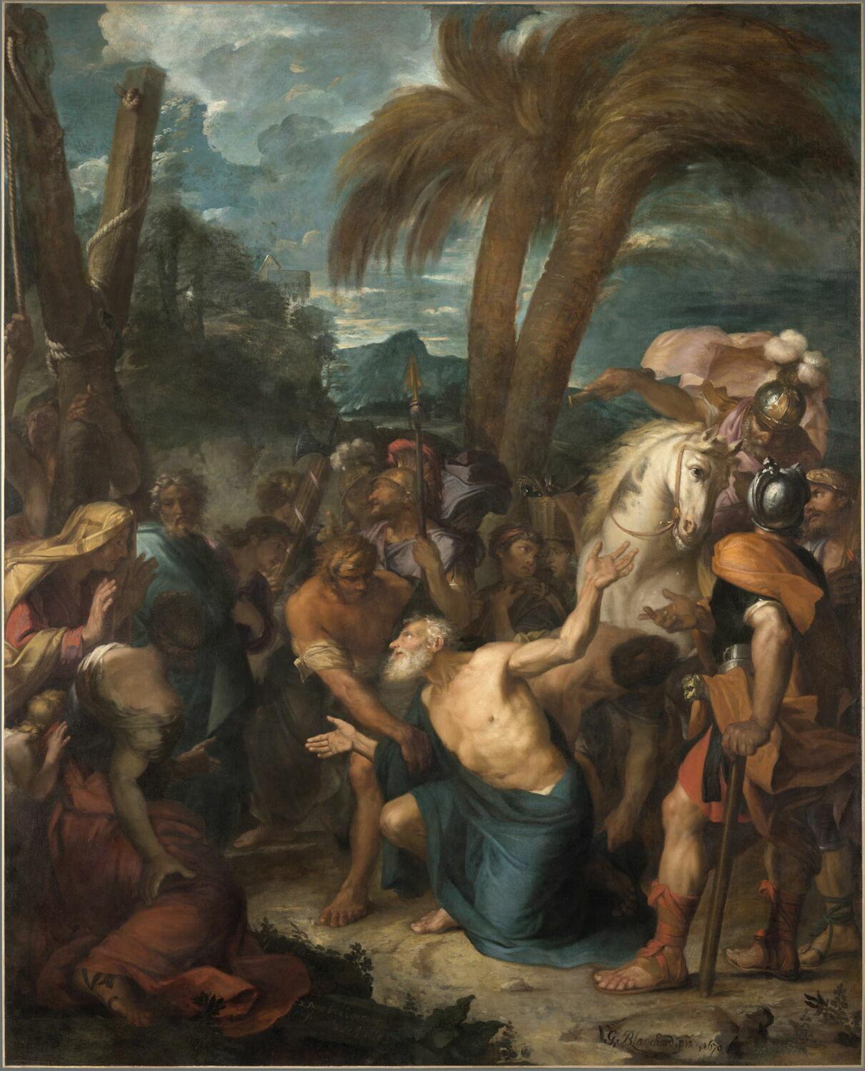 Saint Andrew Exulting at the Sight of His Martyrdom
