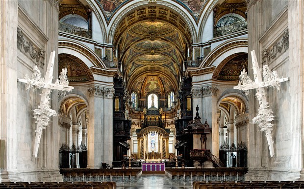 Two Sculptures by Gerry Judah Commemorating World War I