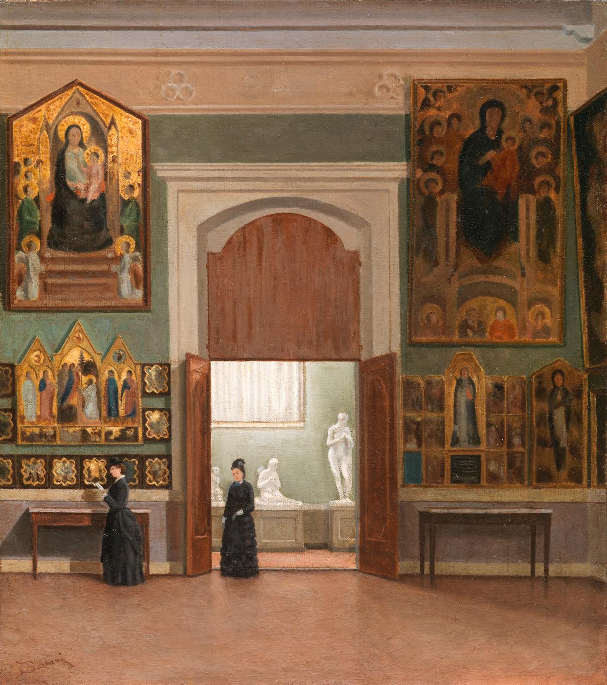 At the Accademia Gallery