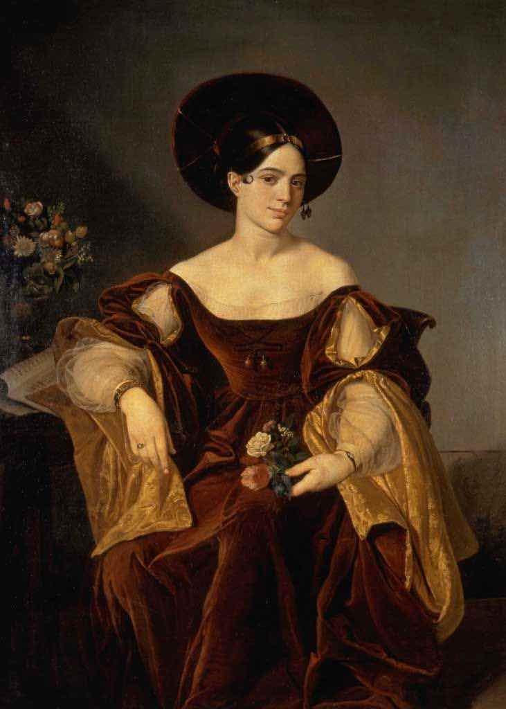 Portrait of Maria Malibran