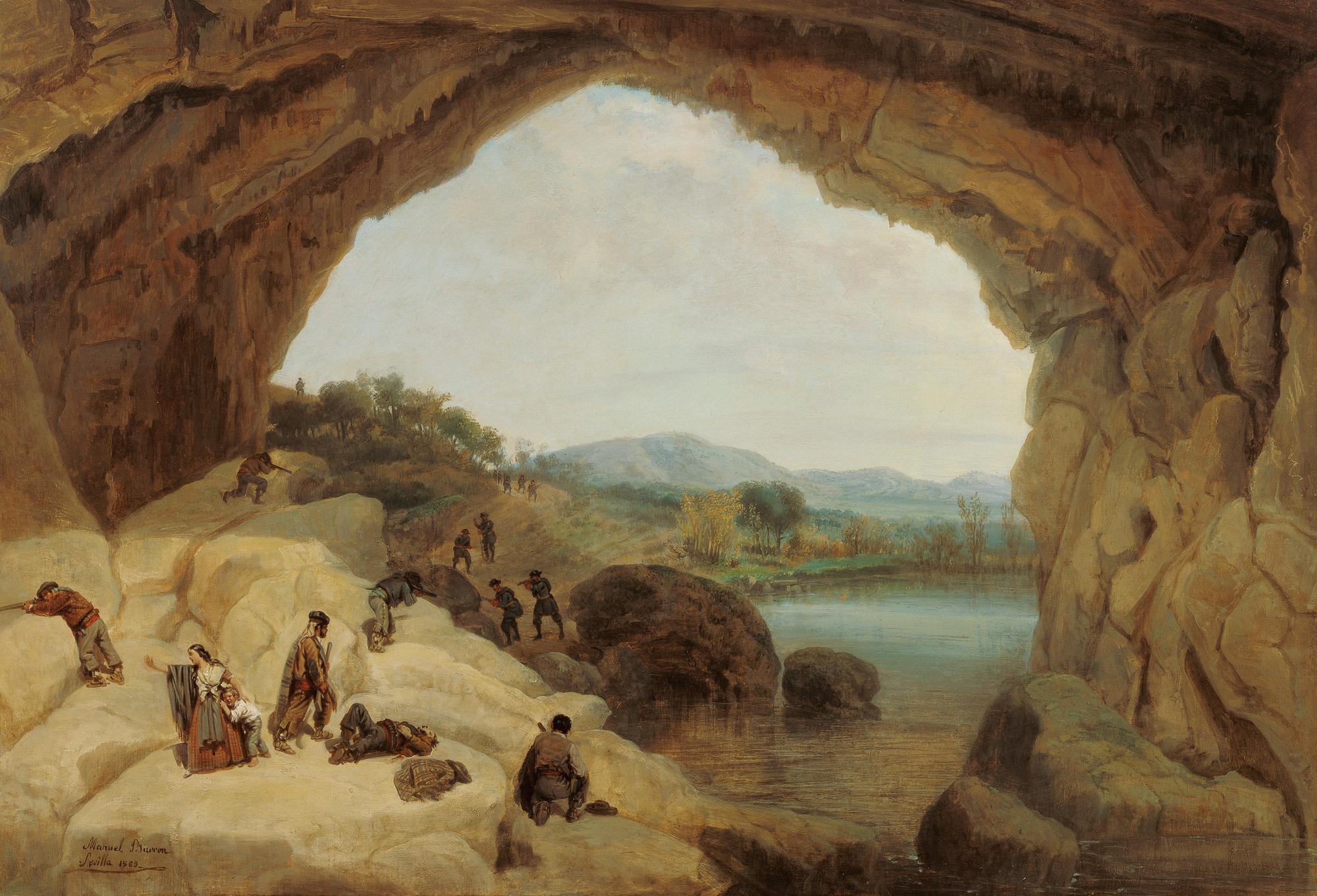 Ambush of Bandits in the Cat Cave