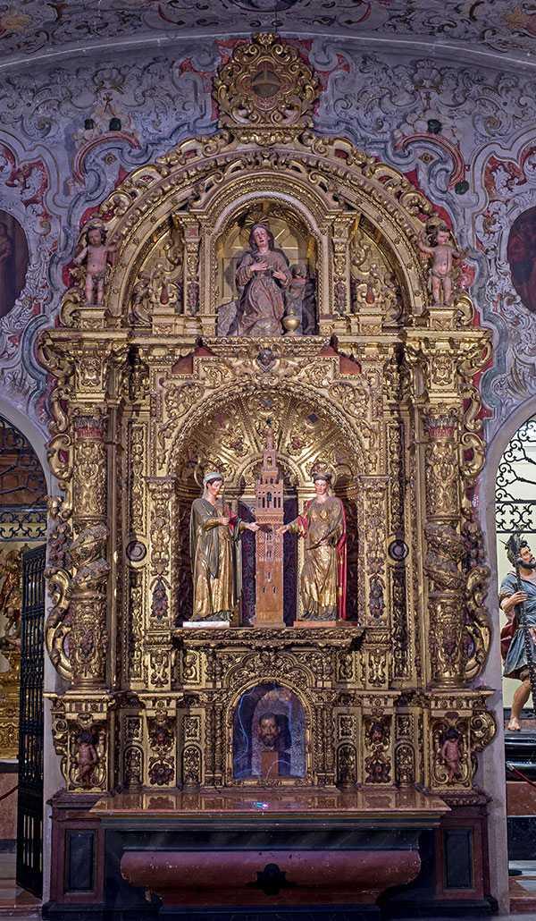 Altar of Saint Justa and Saint Rufina