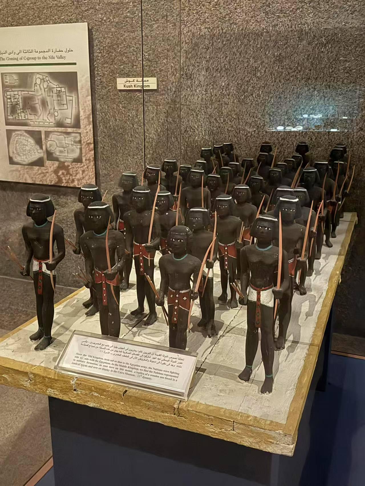 Replica of Nubian Archers Model