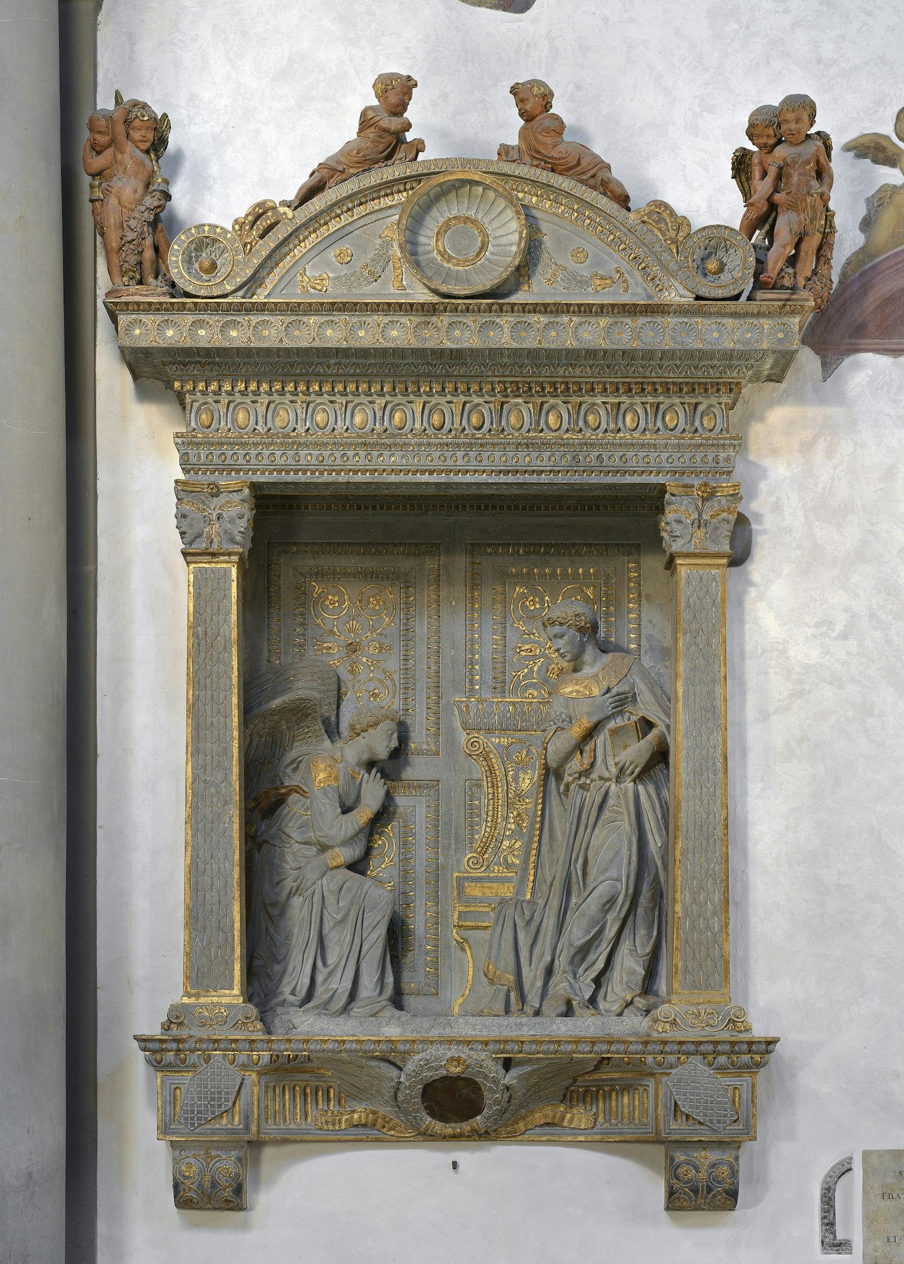 The Annunciation to the Virgin (Three Pairs of Angels)