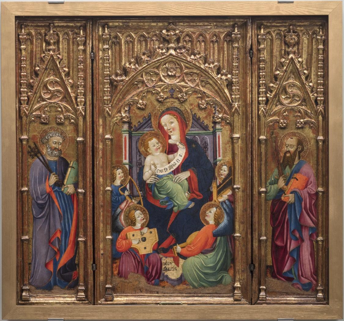 Triptych of the Virgin
