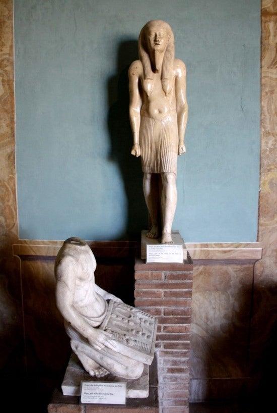 Statue of Hapy, God of the Nile Flood