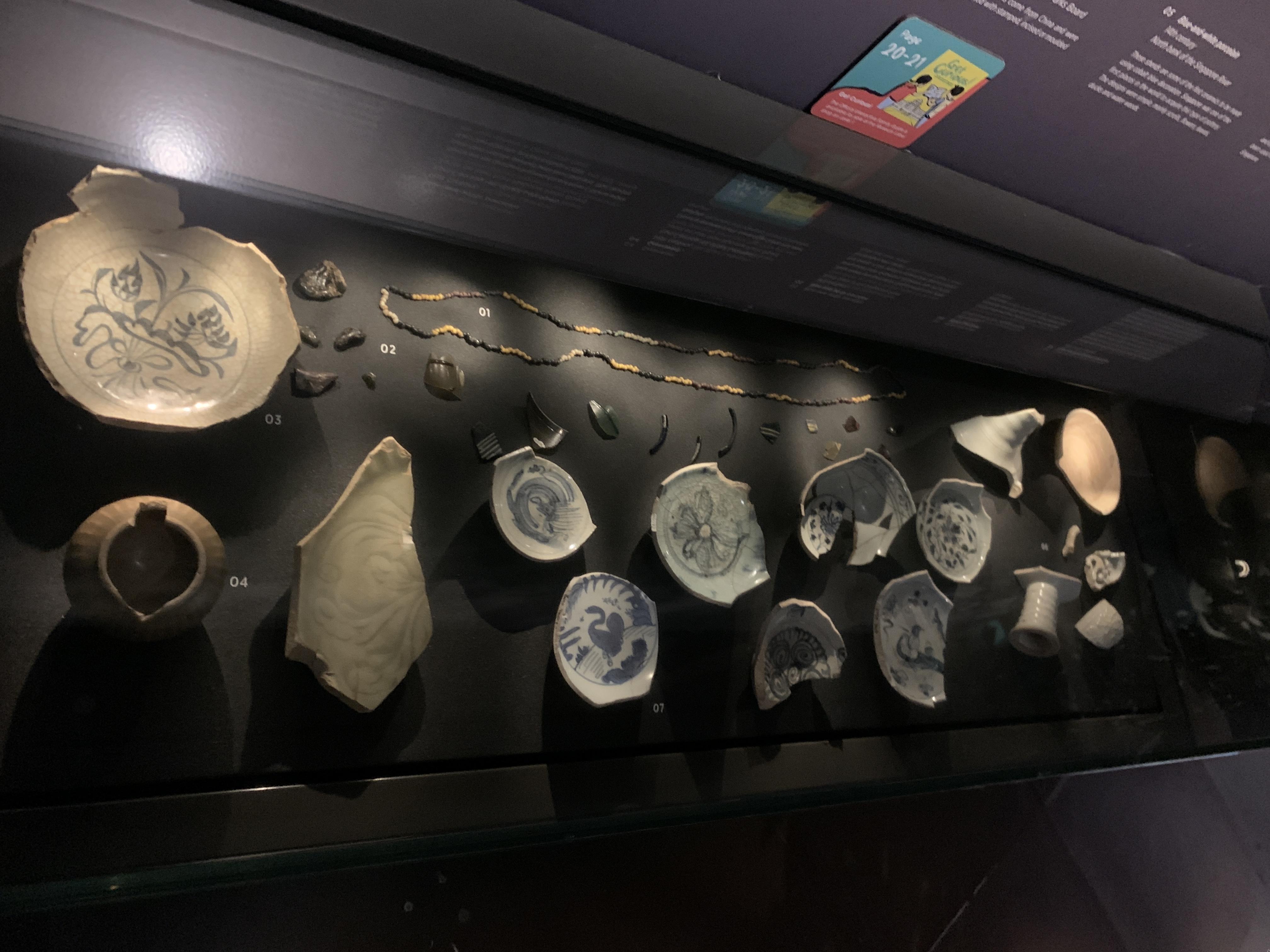 Unearthed Porcelain: Fragments from Fort Canning