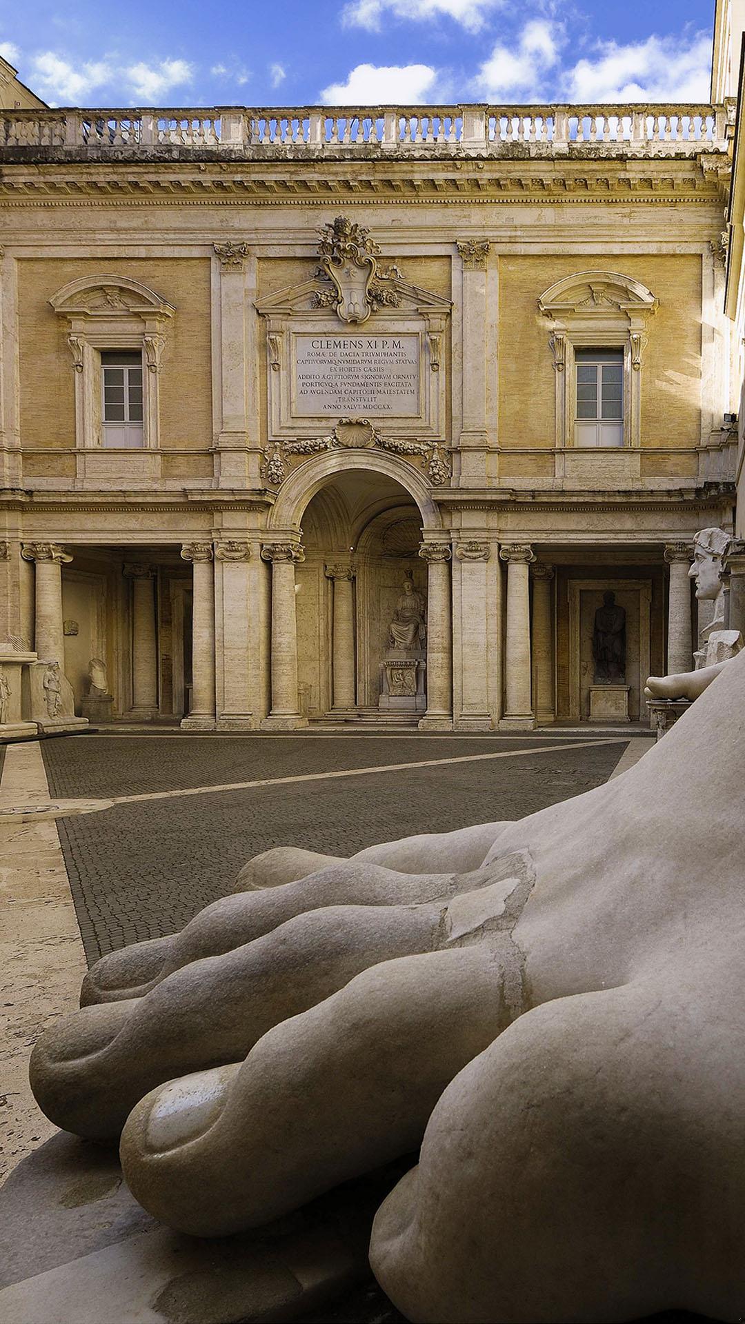 Courtyard of the Palazzo dei Conservatori