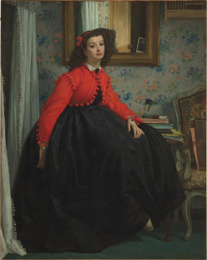 Portrait of Mademoiselle L.L.