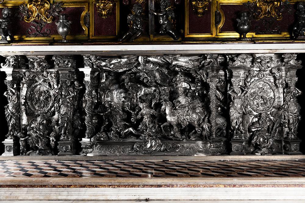 Altar and Silver Altar Frontal of the Chapel of San Gennaro