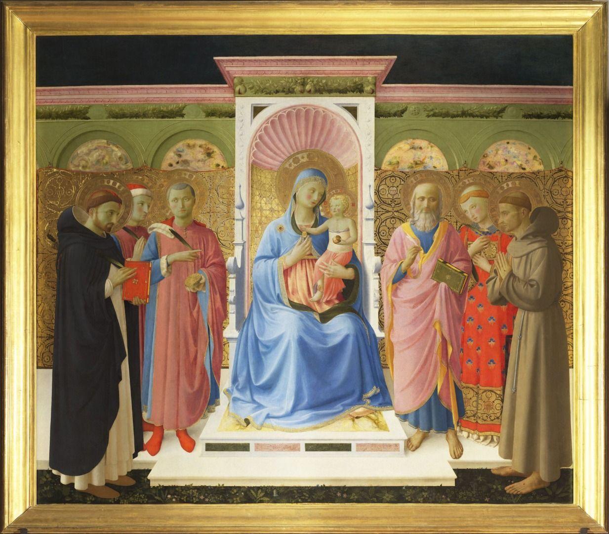 The Madonna on the Throne