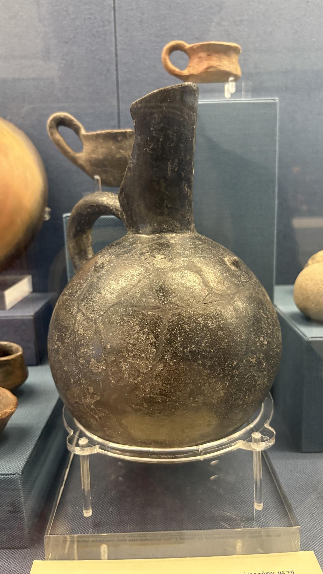 Clay Single-Handled Jug