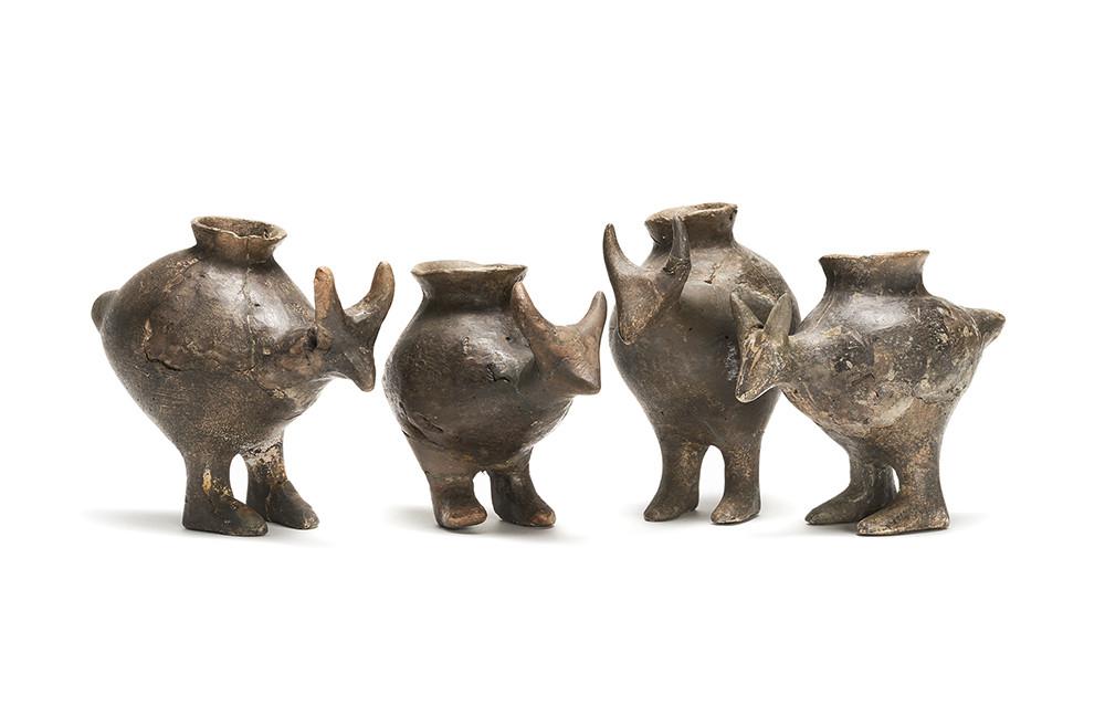 Late Bronze Age Animal-shaped Pottery Vessels