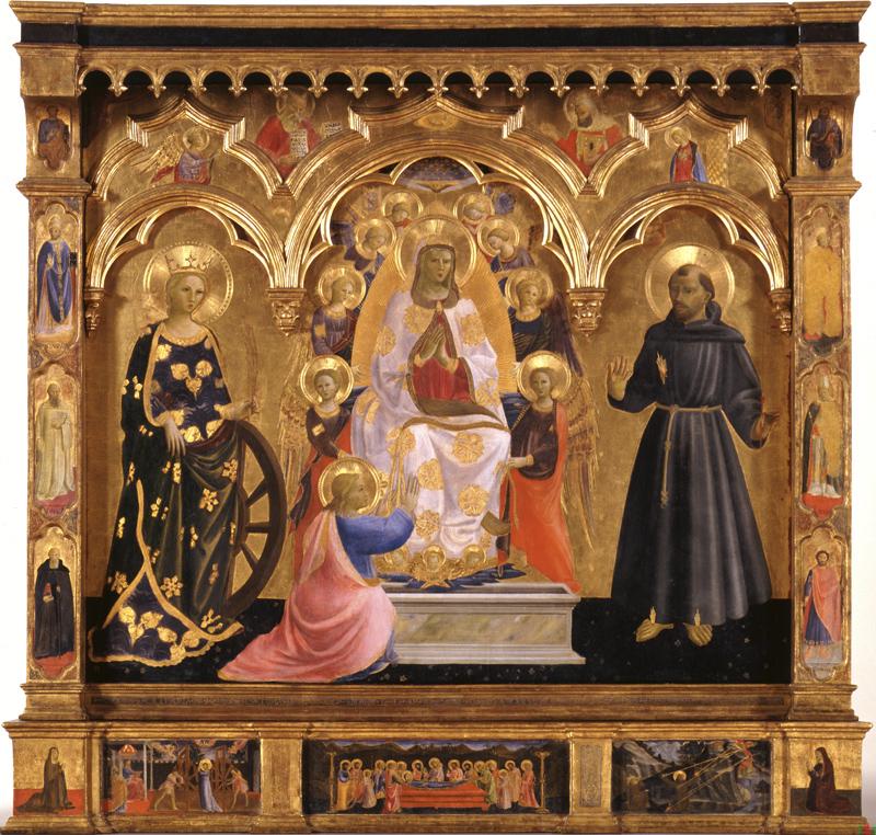 Madonna della Cintola e santi