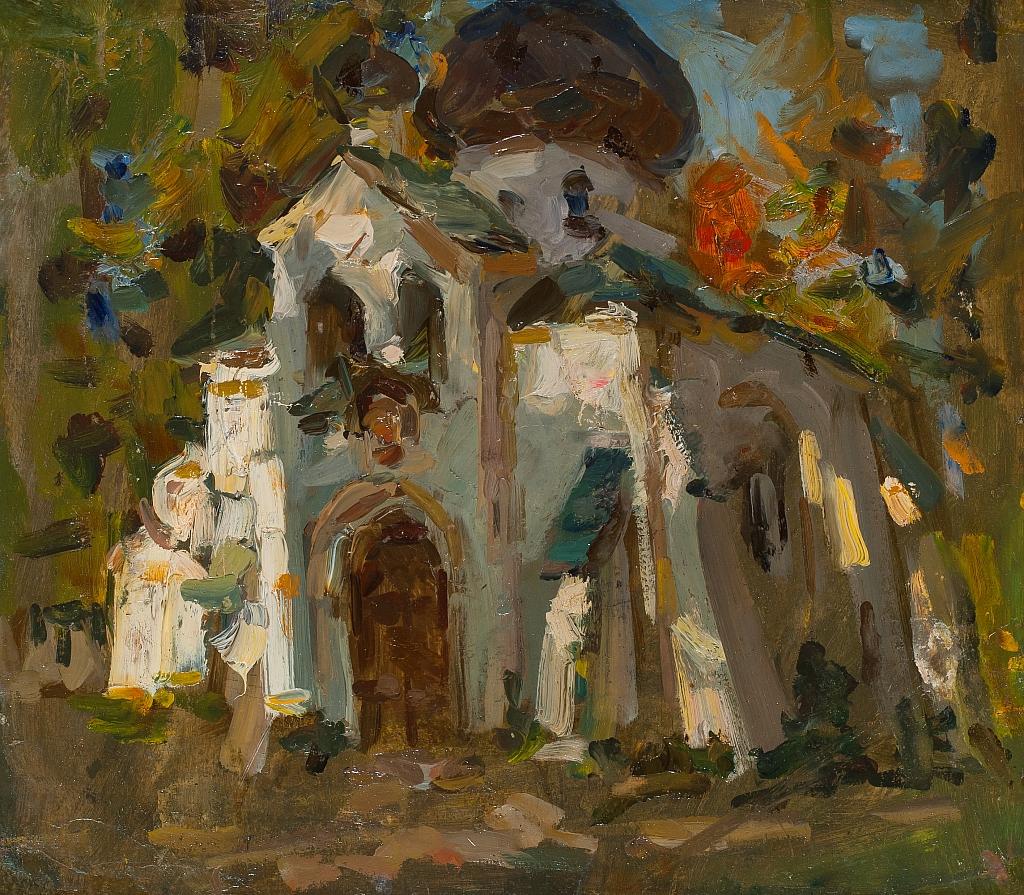 The Church in Abramtsevo