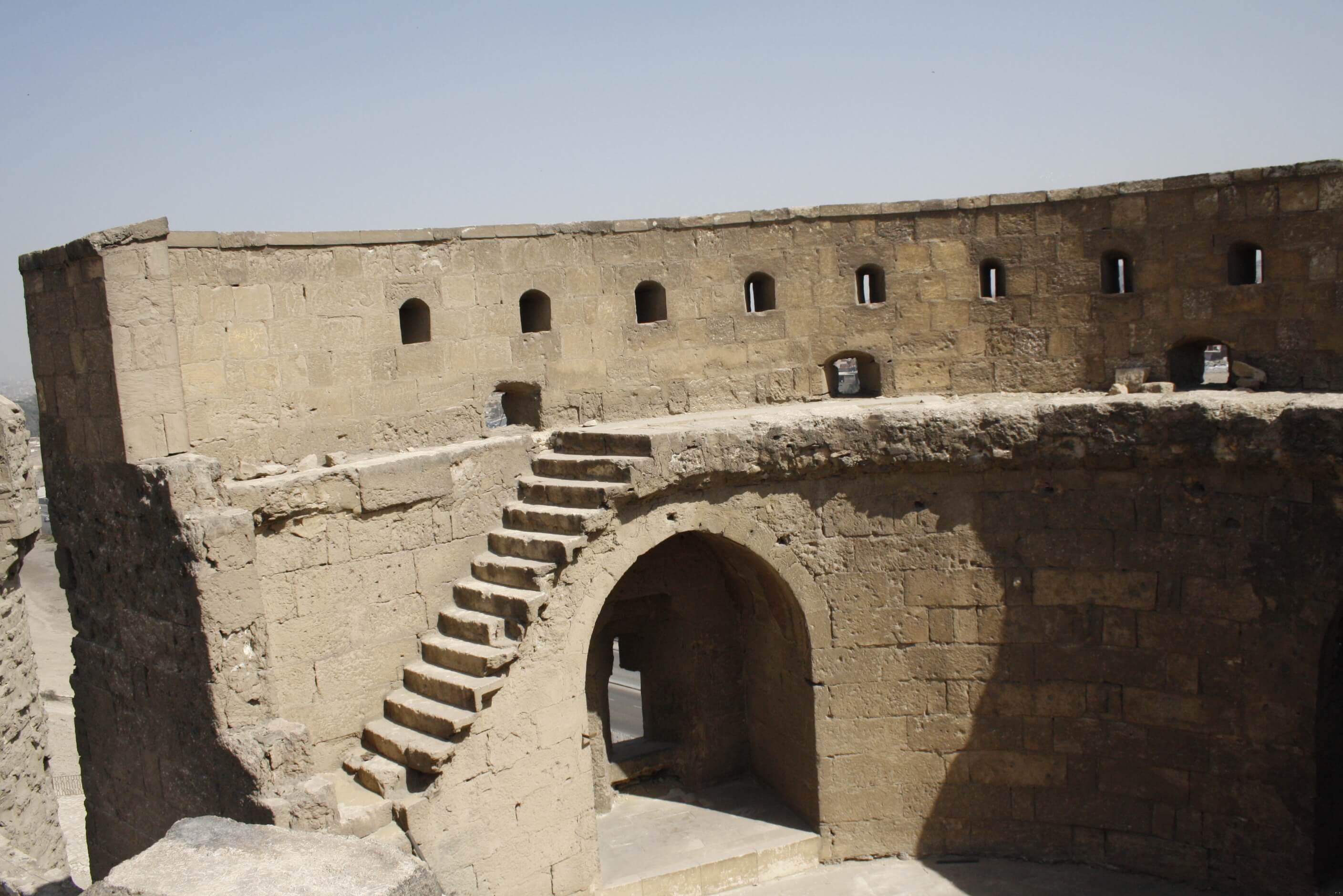 The Towers of the Citadel of Salah al-Din Ayyubi