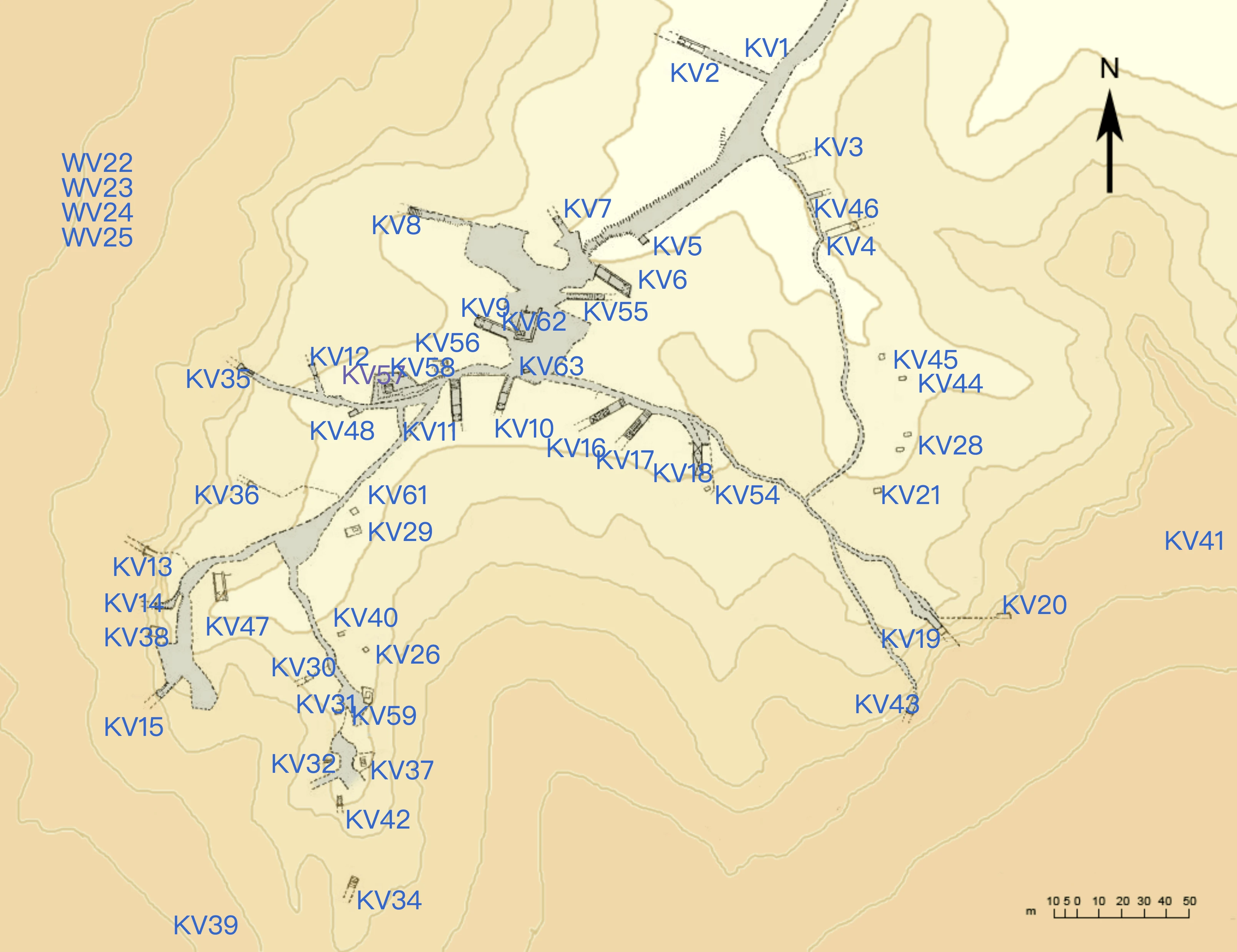 The Origin of Tomb Numbering