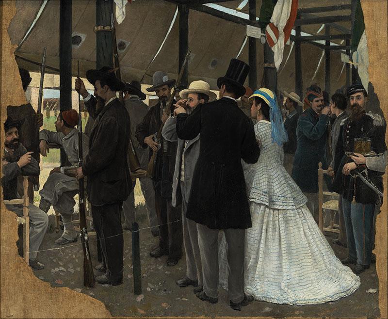 The Third National Shooting Competition in Florence