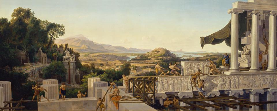 View of Greece's Glory (Replica)