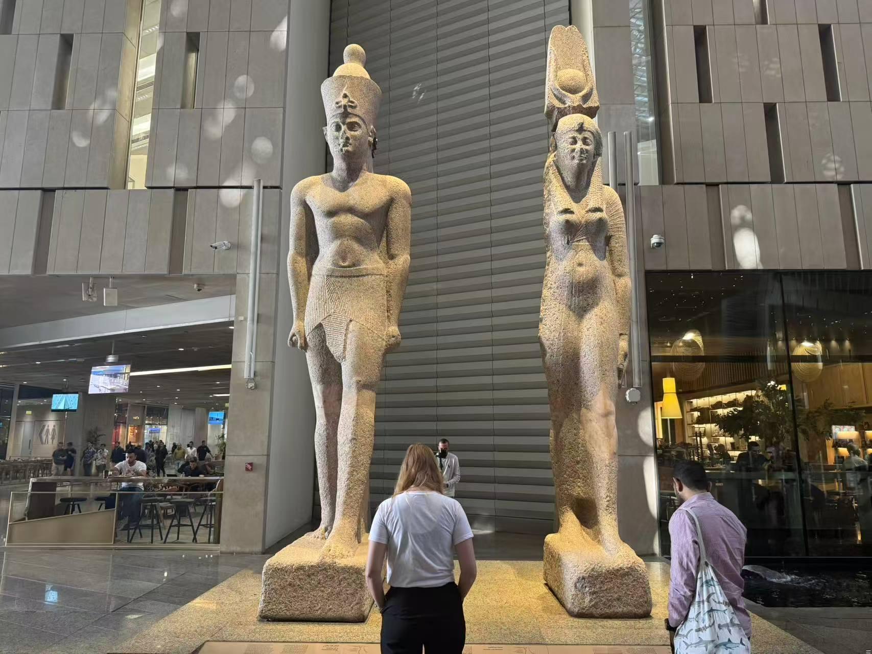 Ptolemaic King and Queen Statues
