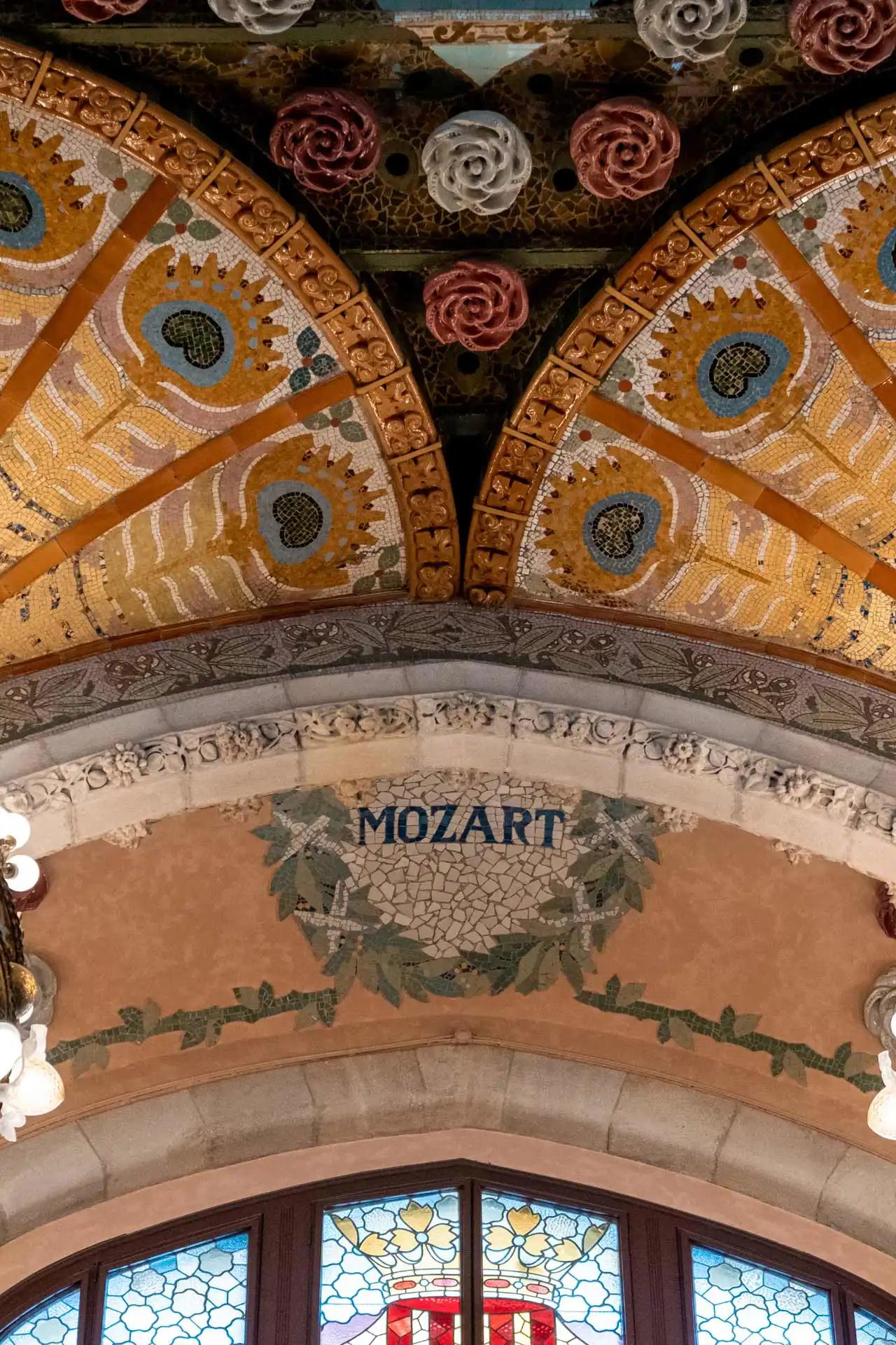 Musicians on the Corridor Ceiling