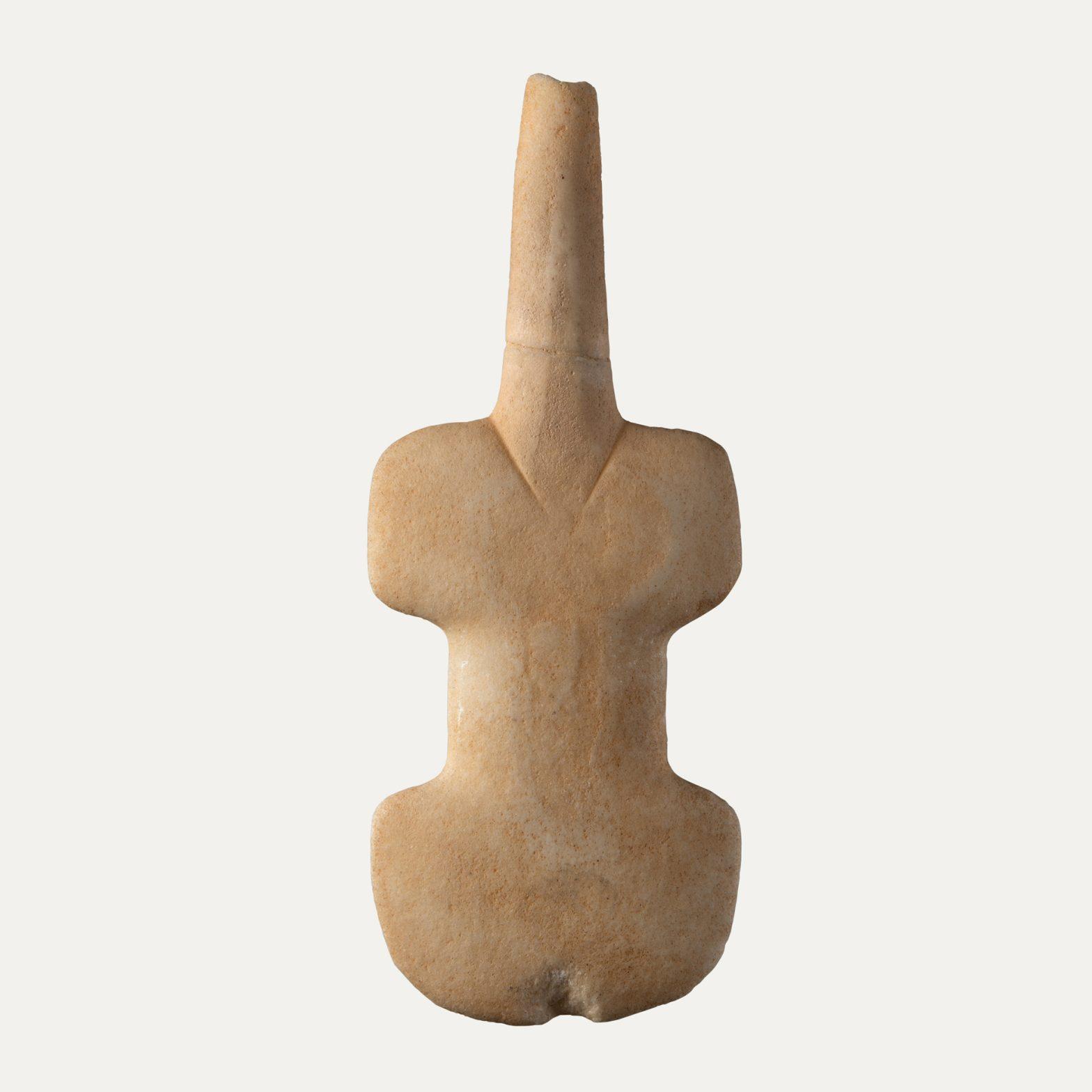 Marble Violin-shaped Figurine