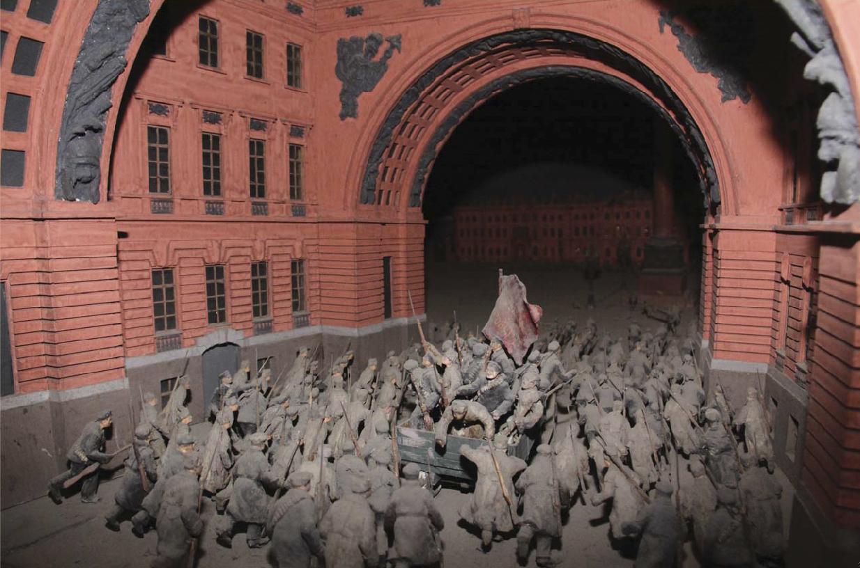 Diorama 'Storming of the Winter Palace'