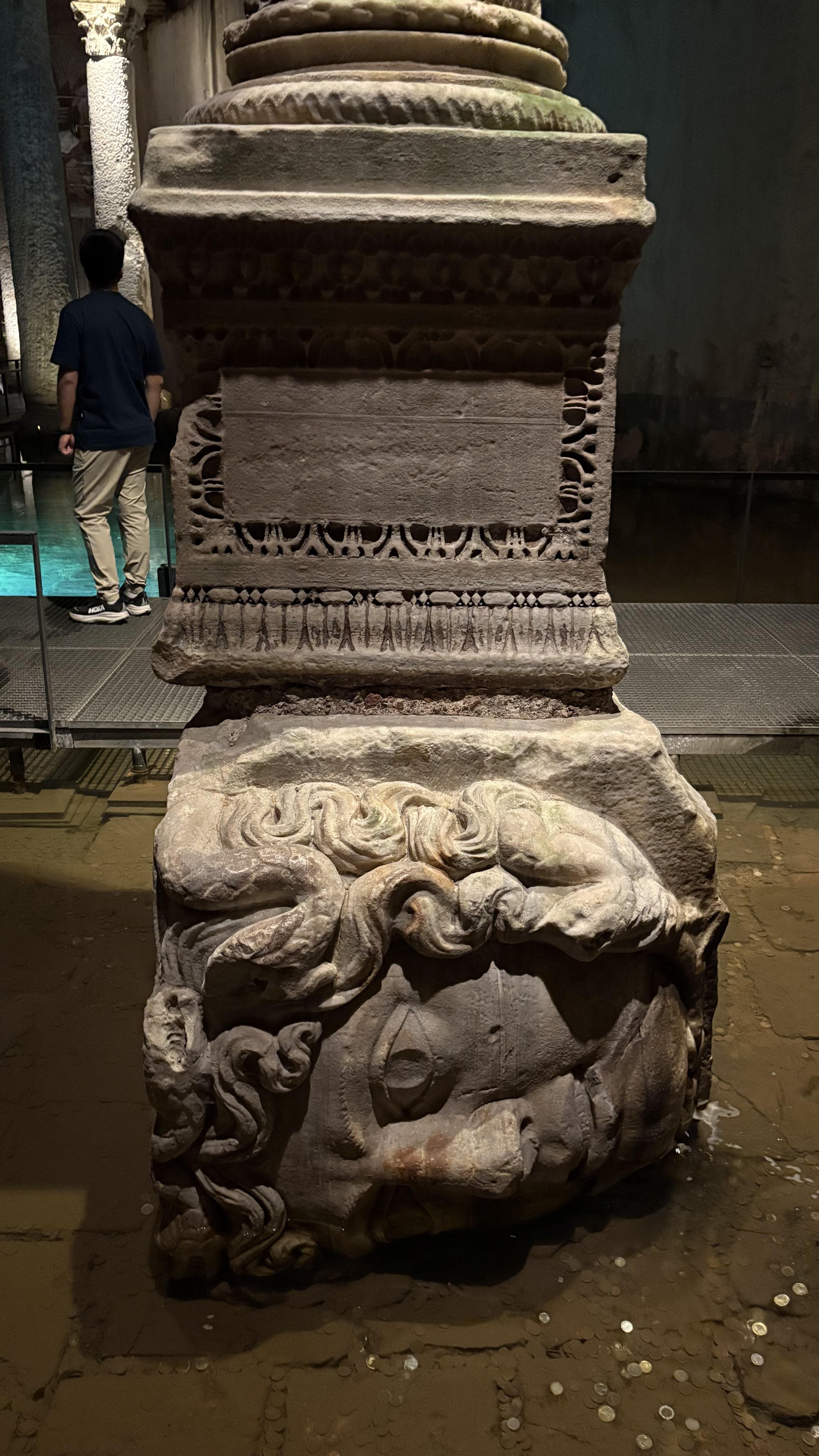 Column Base with Heads of Medusa