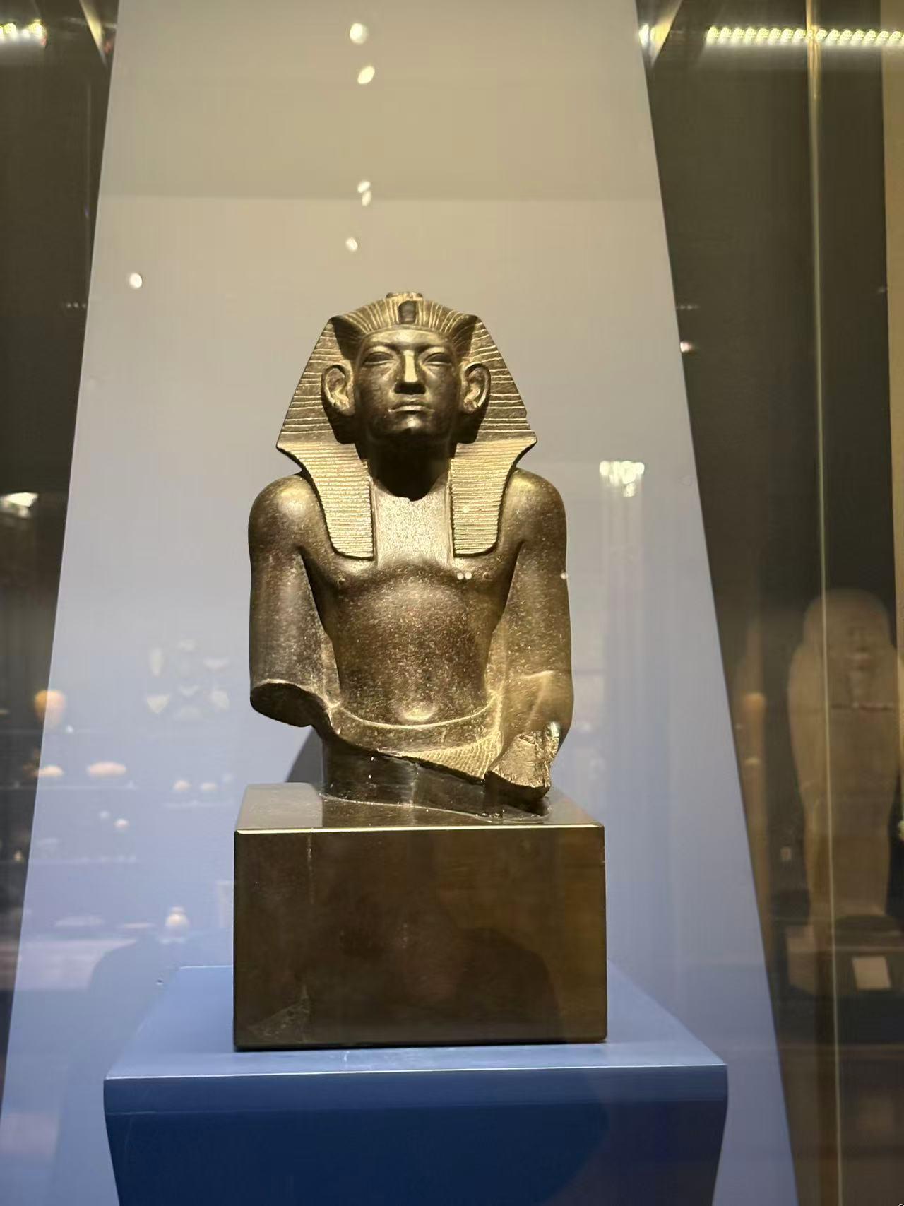 Fragment of the Statue of Pharaoh Amenemhat III