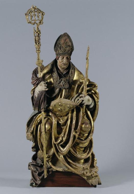Saint Blaise Enthroned