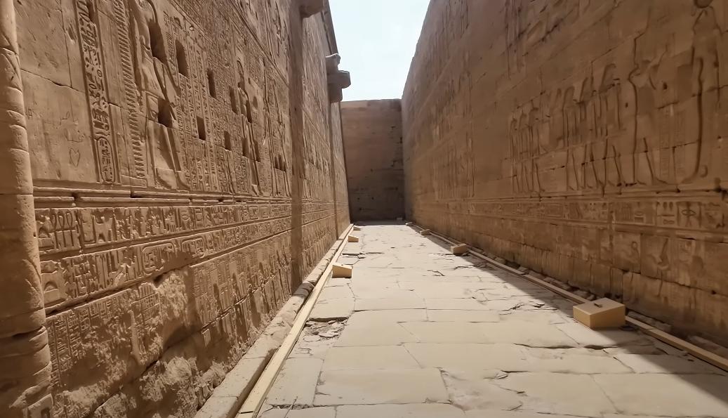 Inner Side of Outer Wall (North Wall)