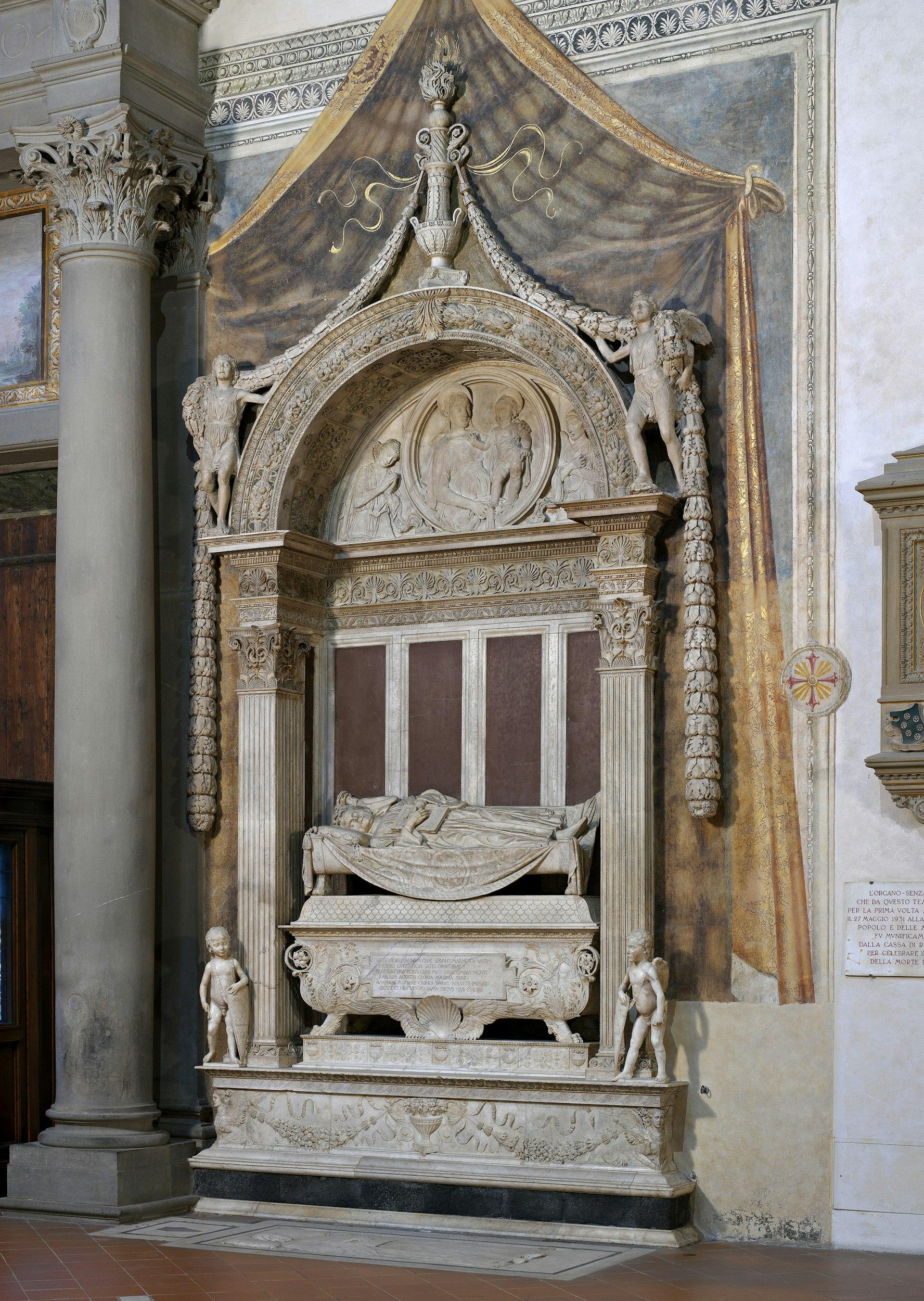Monumental Tomb of Carlo Marsuppini (1398-1453)