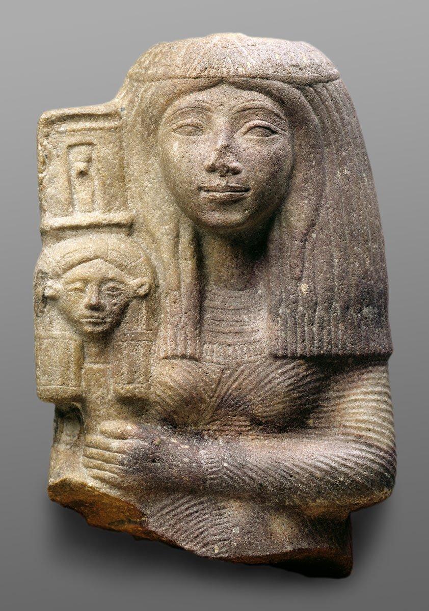 Young Lady with the Standard of the Goddess Hathor