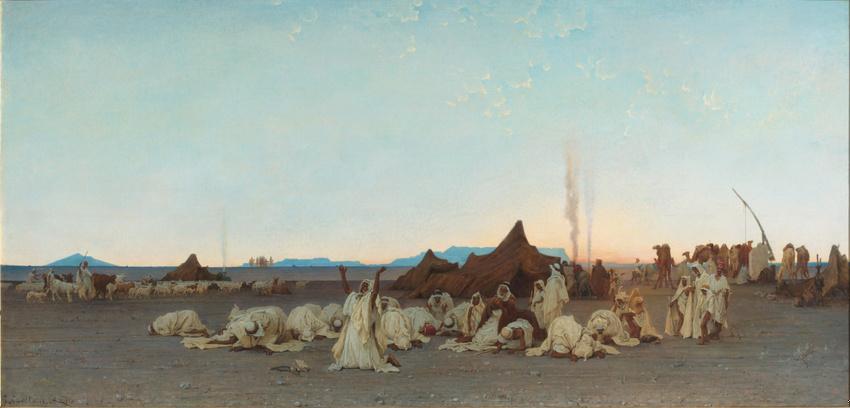 Evening Prayer in the Sahara