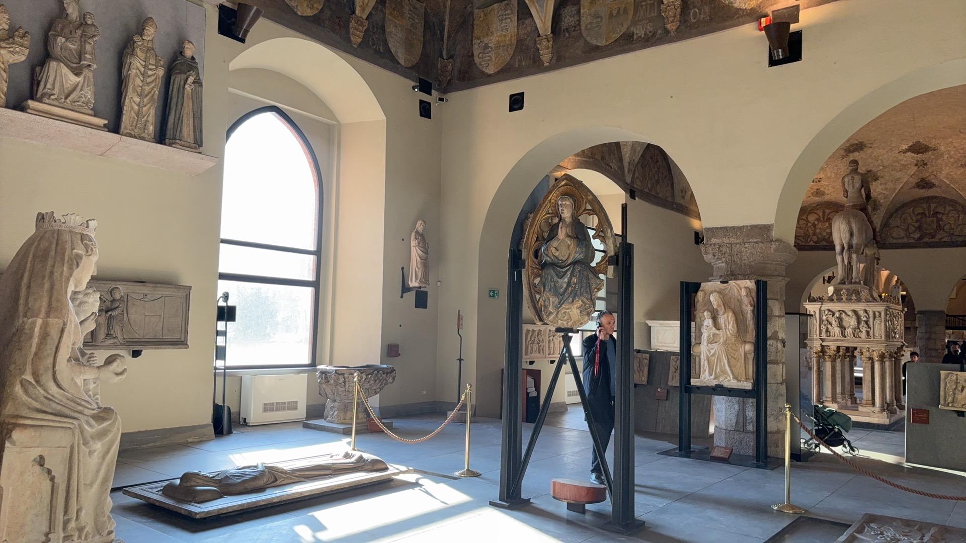 Chapel of St. Donato: Lombard Gothic Sculptures