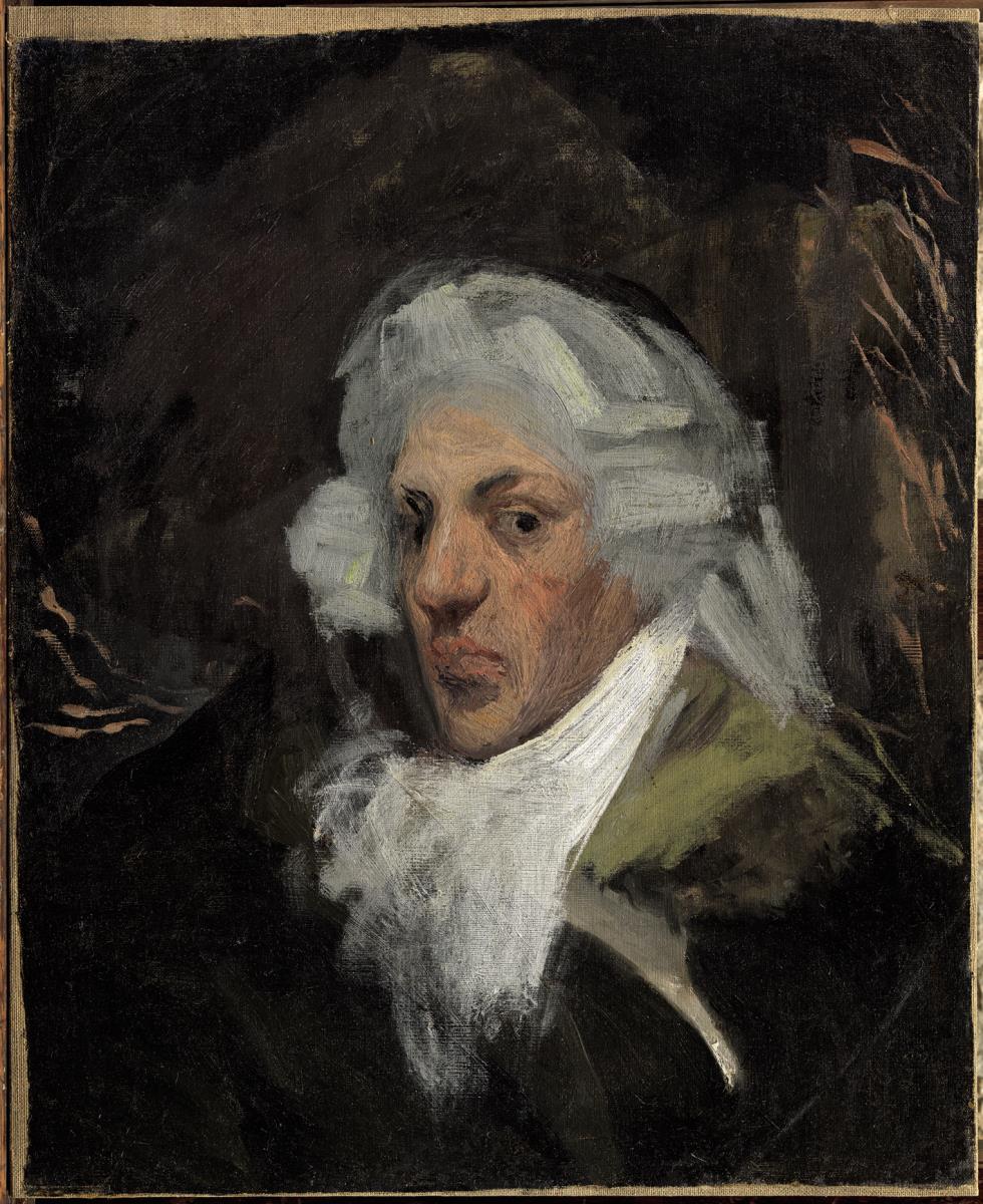 Autoportrait avec perruque