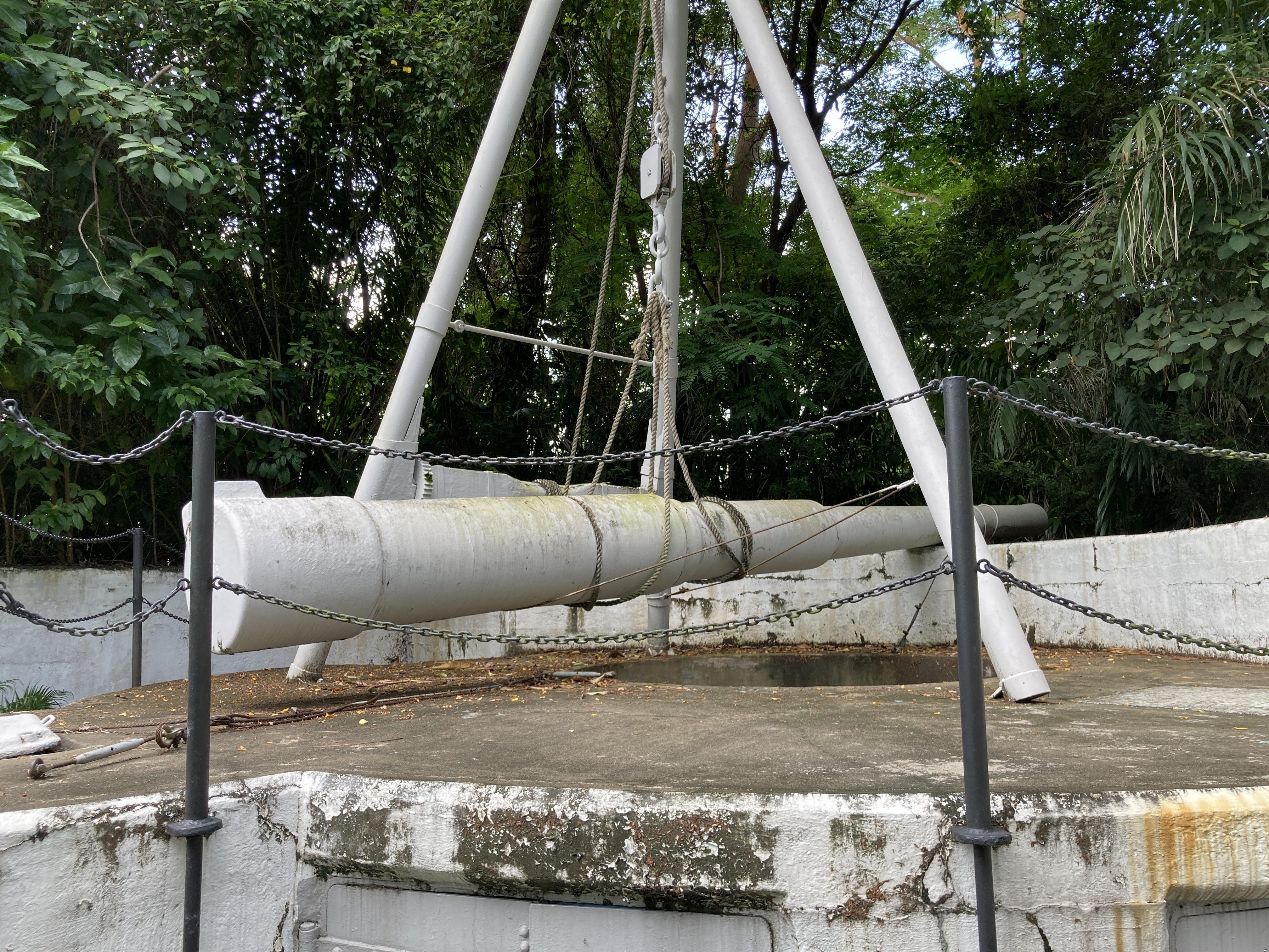 6-INCH QF GUN BARREL