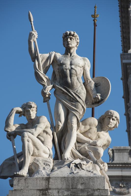 The Sculptural Groups on the First Balustrade