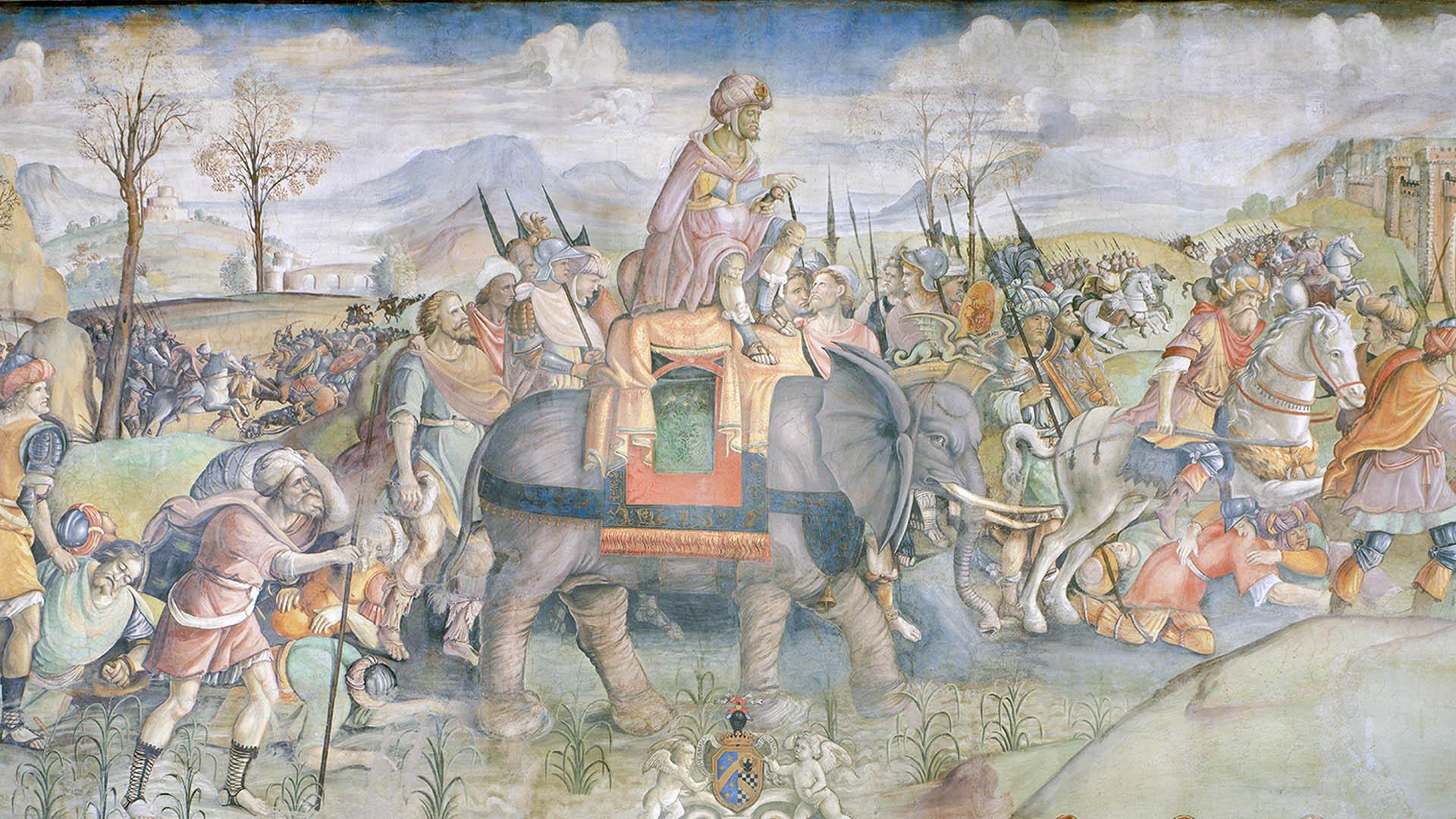 Decoration of the Hall of Hannibal