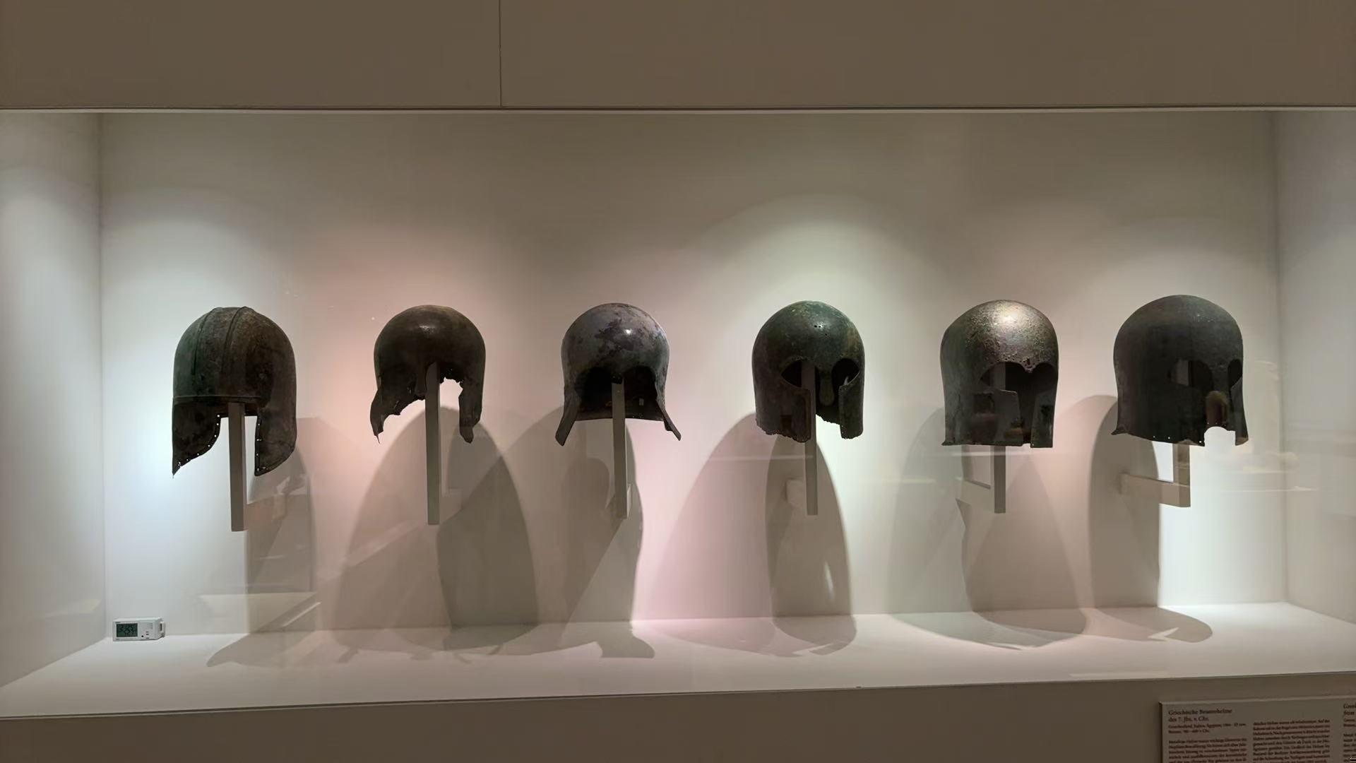 7th Century BCE Greek Bronze Helmets