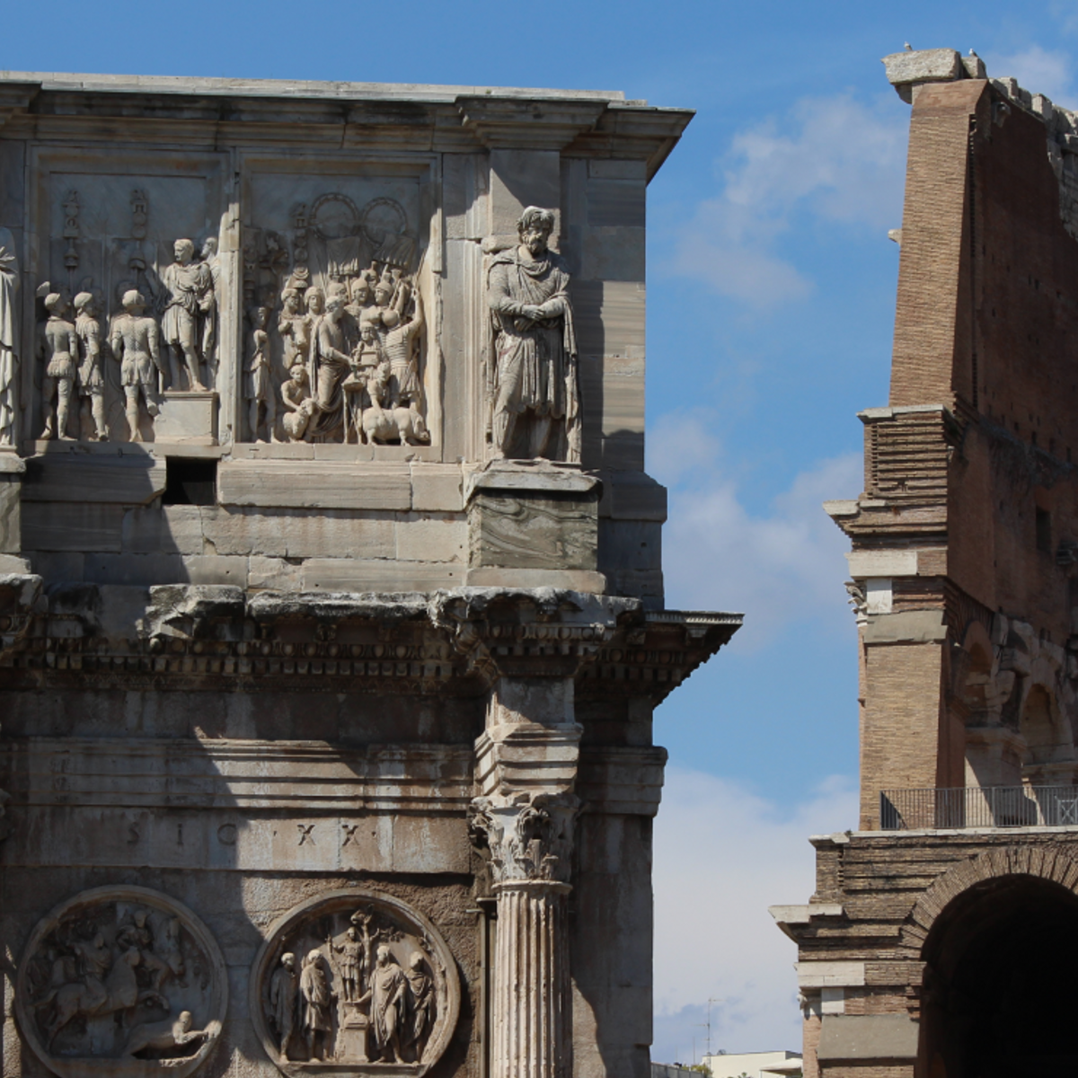The Monuments of the Colosseum Valley